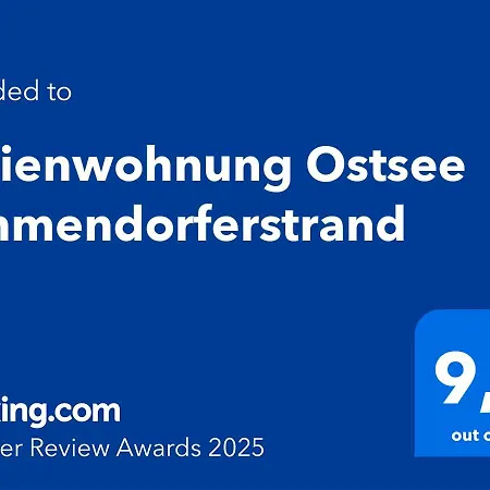 شقة Ostsee Timmendorferstrand *